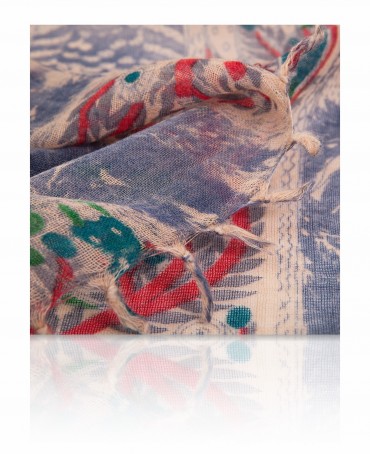 Палантин Женский ZW-TRIBAL/CREAM